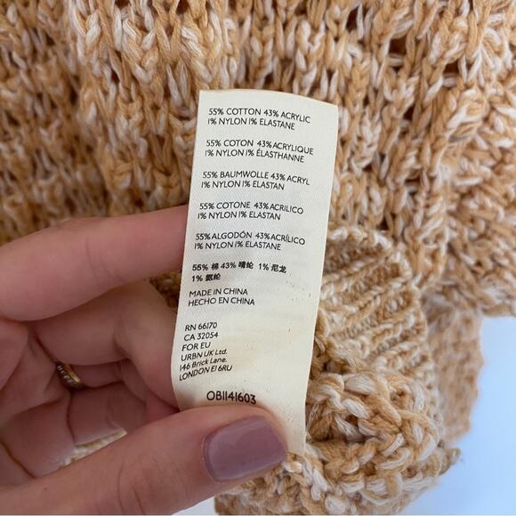 Free People Coconut V-Neck Sweater - Picture 6 of 8